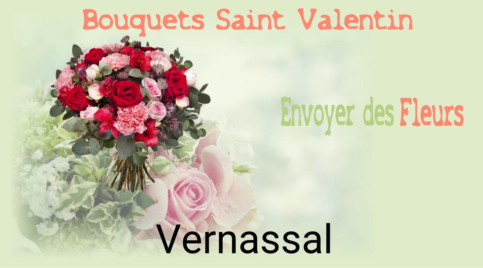 Roses de Saint-Valentin livrées à Vernassal